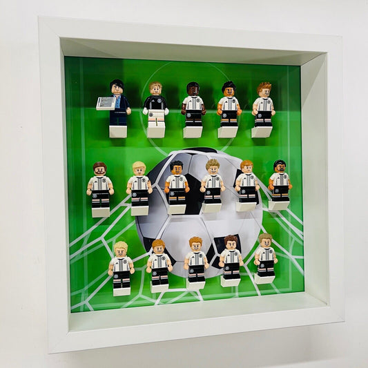 Display Frame for Lego ® German Football DFB Minifigures 71014 Figures 27cm case