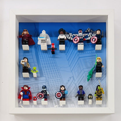 Display Frame for Lego ® Marvel Studios series 71031 minifigures figures 27cm