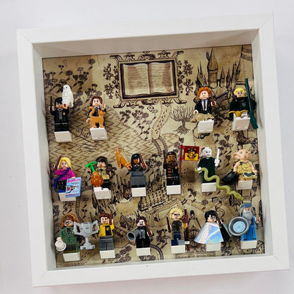 Display case Frame for Lego ® Harry Potter Series 1 minifigures 71022 27cm