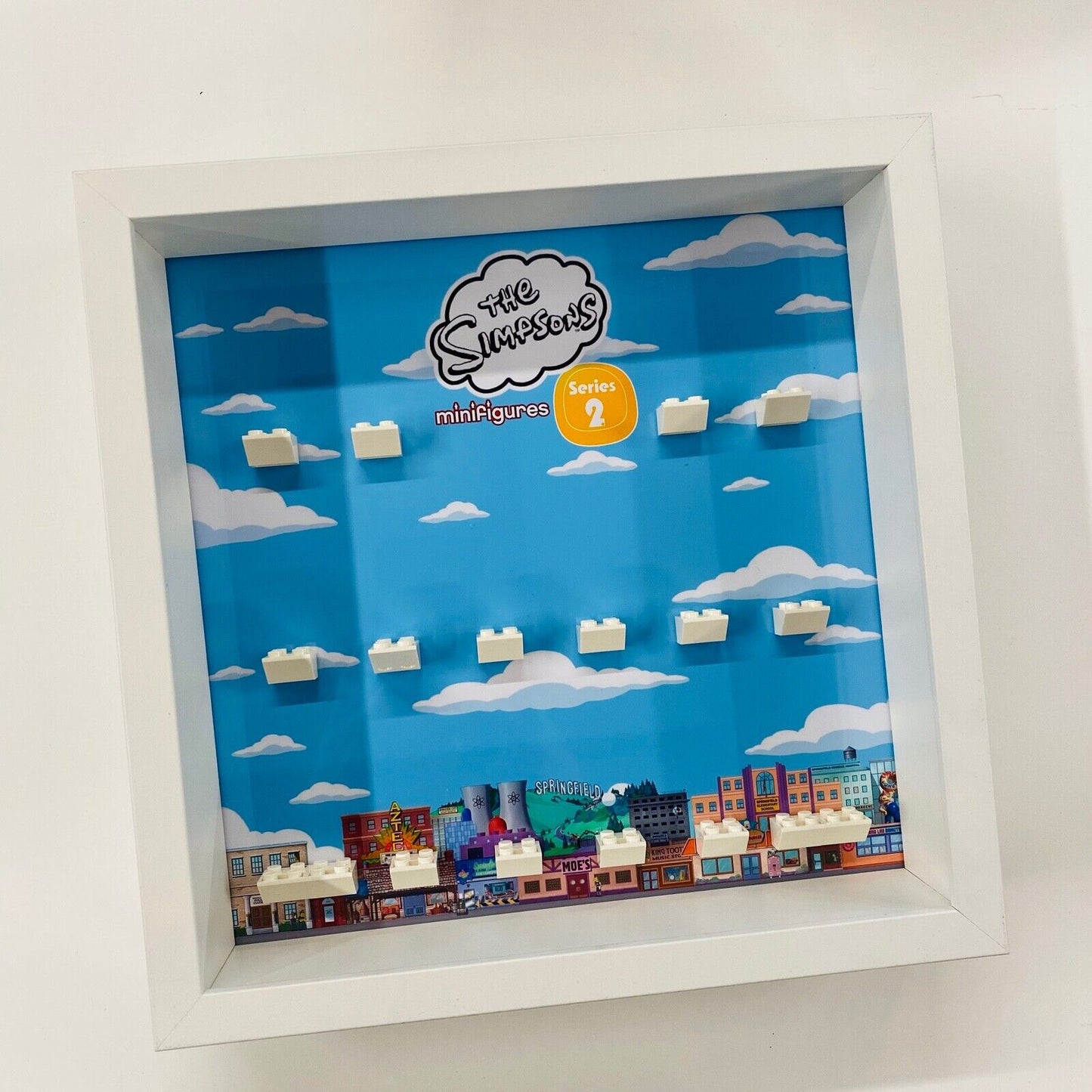 Display Frame for Lego ® The Simpsons Series 2 71009 minifigures figures 27cm