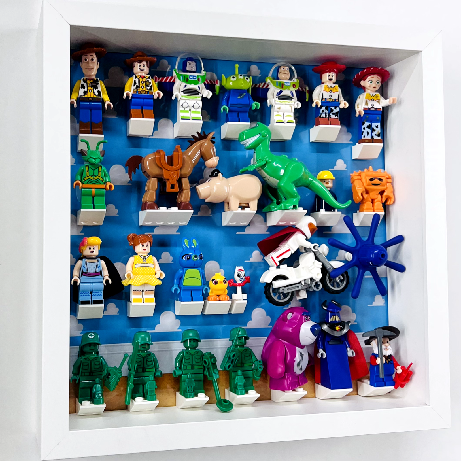 Display Frame case for Lego ® Toy Story minifigures figures 27cm