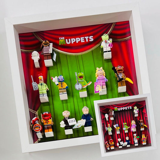 Display Frame case for Lego ® The Muppets 71033 minifigures figures 27cm 