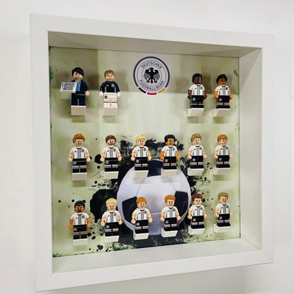 Display Frame for Lego ® German Football DFB Minifigures 71014 Figures 27cm case