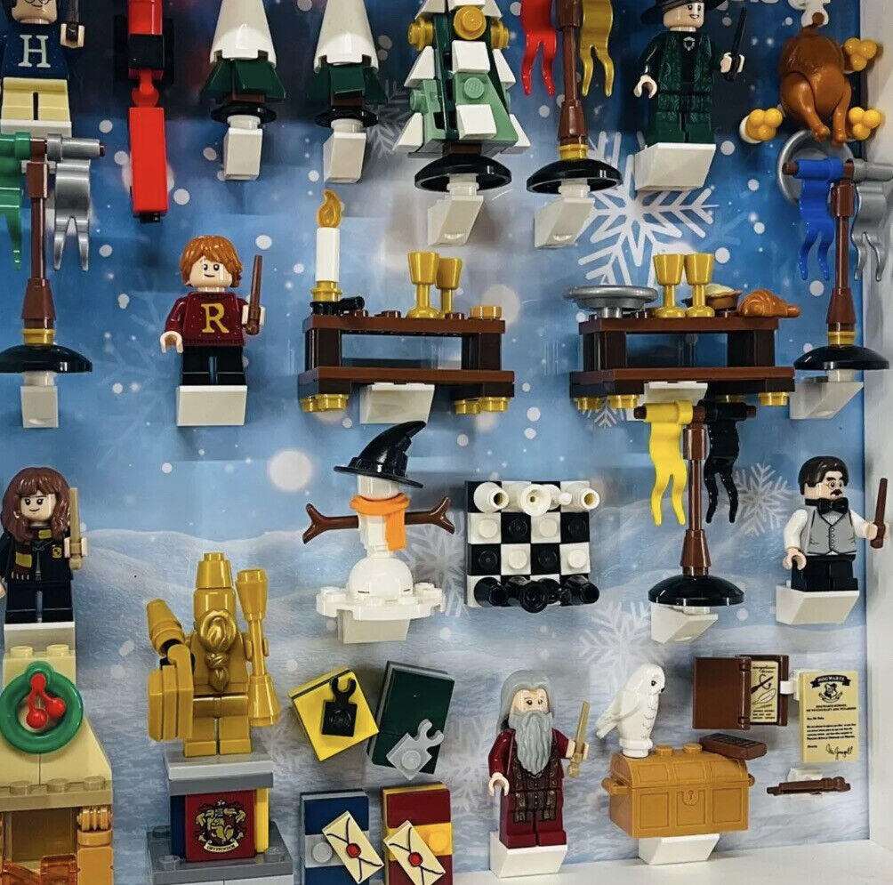 Display case Frame for Lego ® Harry Potter Advent Calendar 2019 75964 27cm