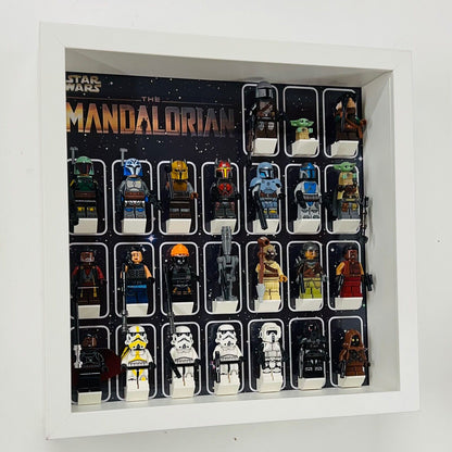 Display Frame for Lego ® Star Wars The Mandalorian minifigures figures 27cm