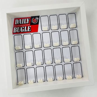 Display Frame for Lego Spiderman Daily Bugle minifigures 76178 27cm case