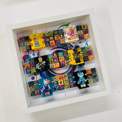 Display Case Frame For Lego ® Vidiyo Beatbox bandmates Minifigures 27cm