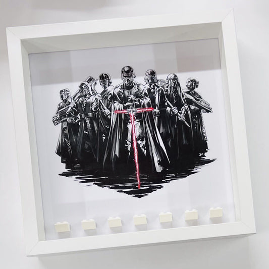 Display case Frame for Lego ® Star Wars Knights of Ren minifigures figures 27cm