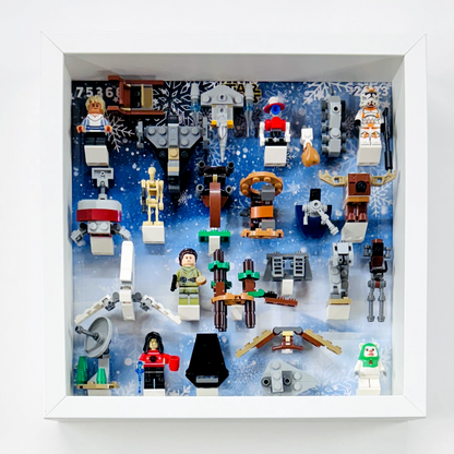 Display Frame for Lego ® Star Wars Advent Calendar 2023 minifigures 75366 27cm