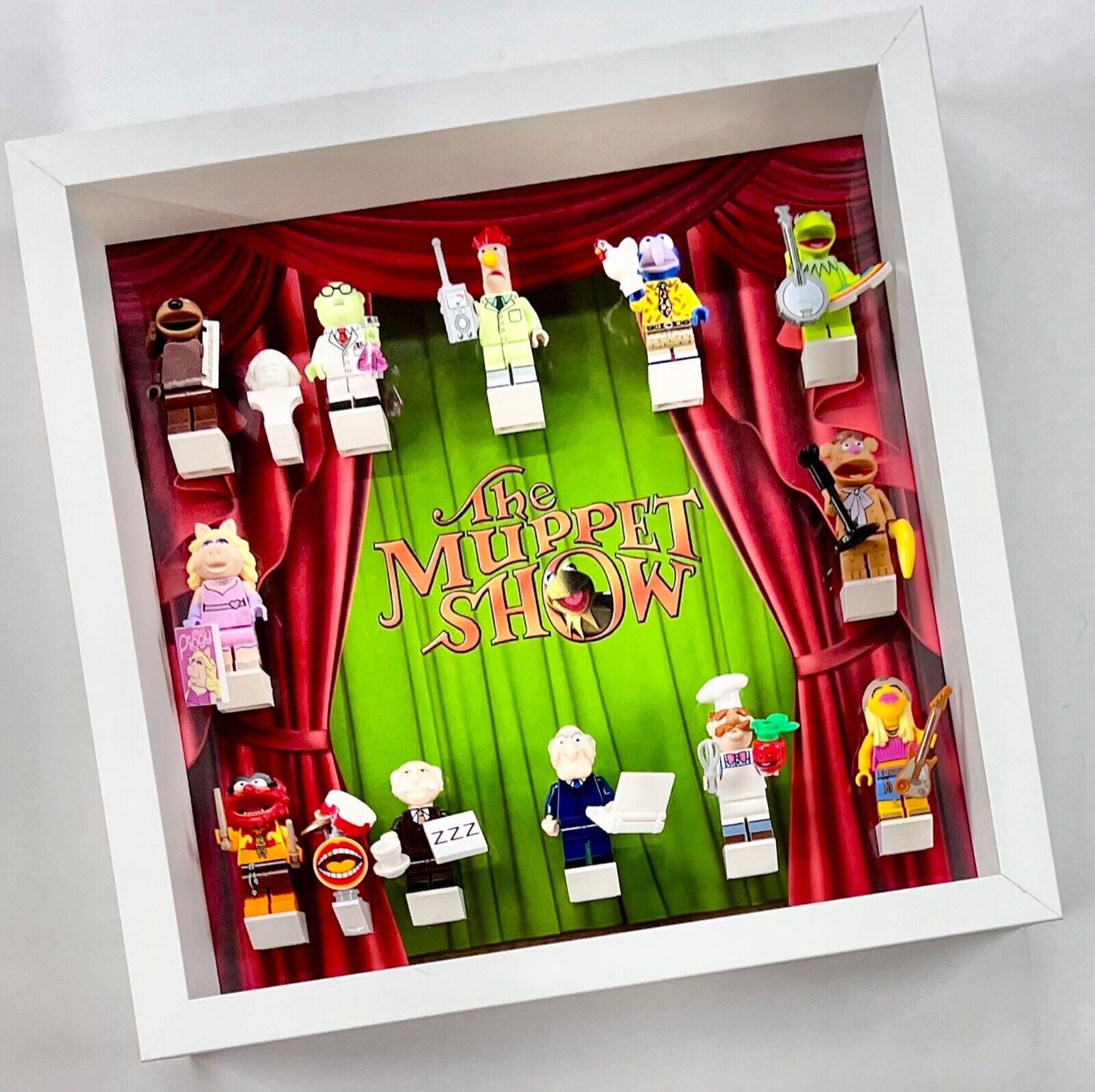 Display Frame case for Lego ® The Muppets 71033 minifigures figures 27cm