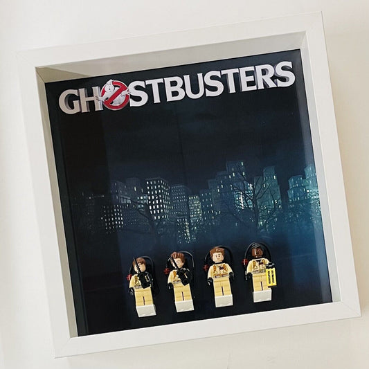 Display Frame for Lego ® Ghostbusters Minifigures 21108 Figures 27cm