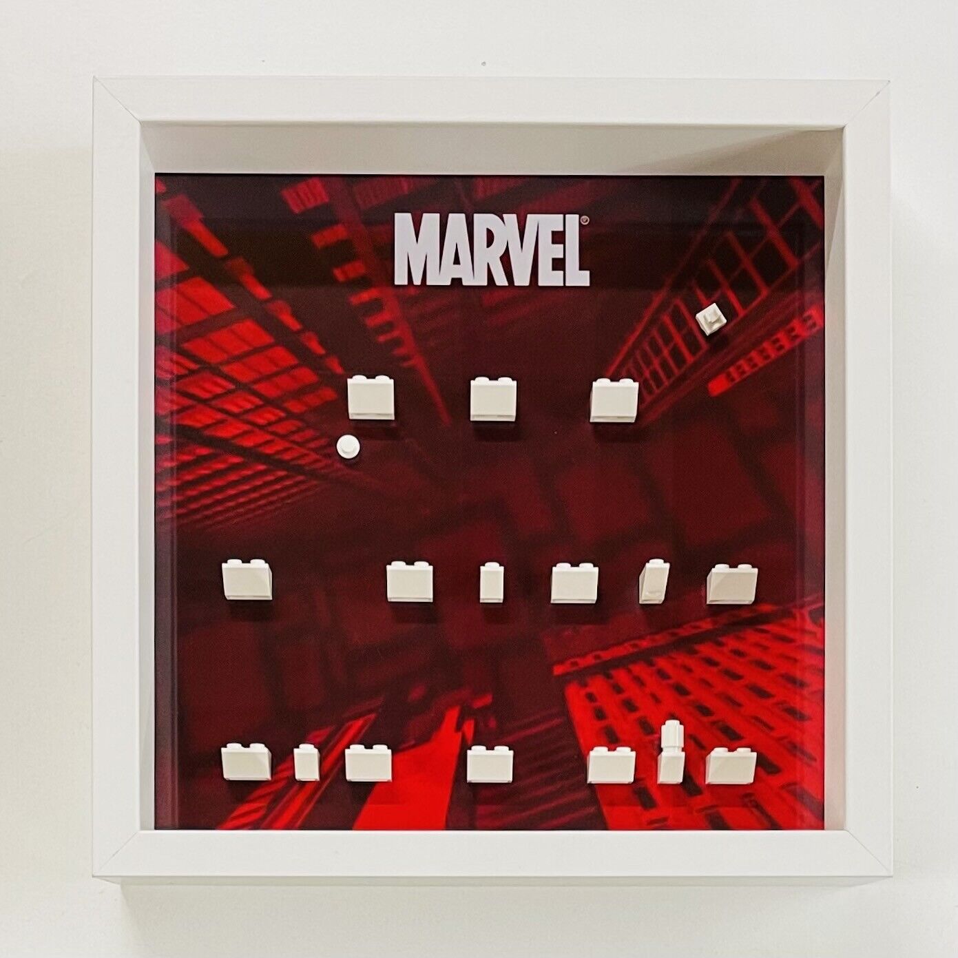 Display Frame for Lego ® Marvel Studios Series 71031 minifigures figures 27cm