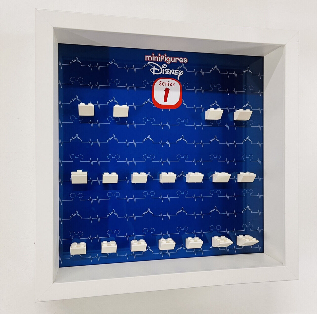 Display case Frame for Lego ® Disney Series 1 minifigures 71012 figures 27cm