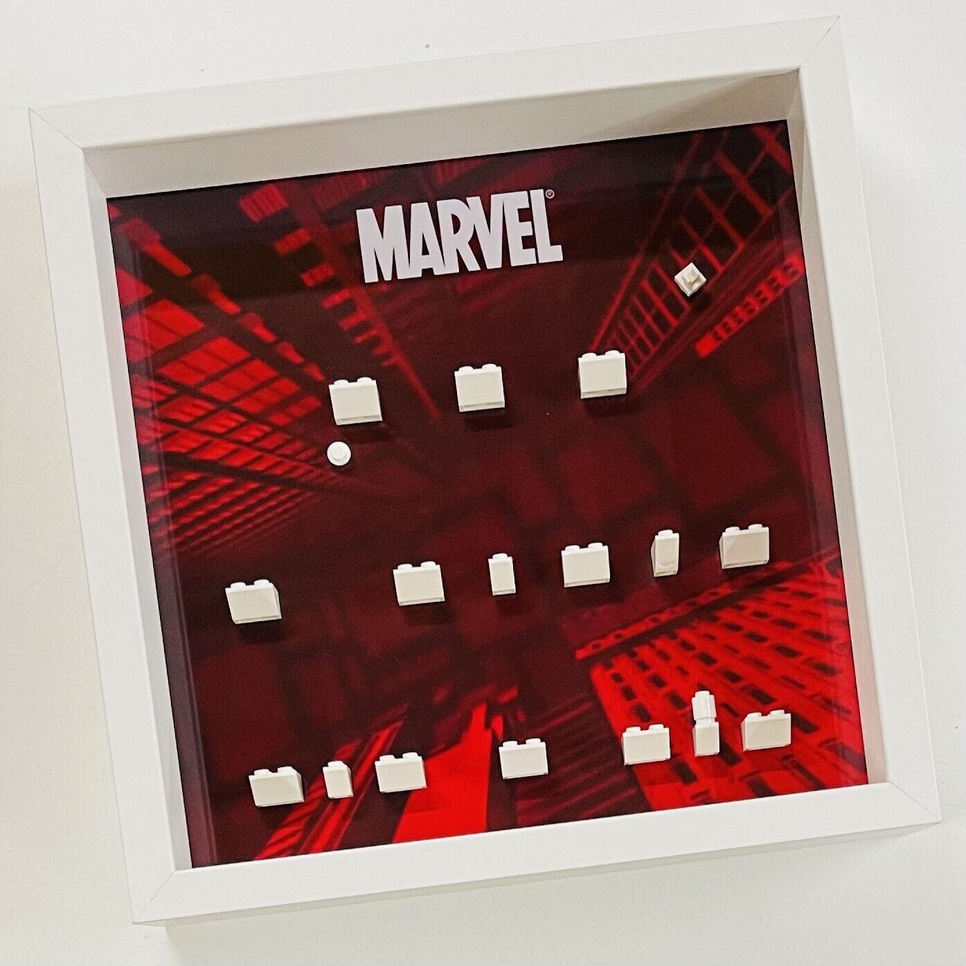 Display Frame for Lego ® Marvel Studios Series 71031 minifigures figures 27cm