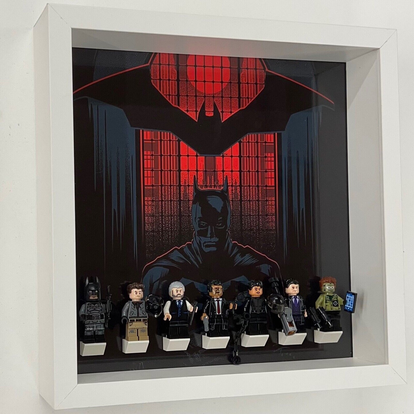 Display case Frame for Lego ® The Batman 76183 minifigures figures 27cm