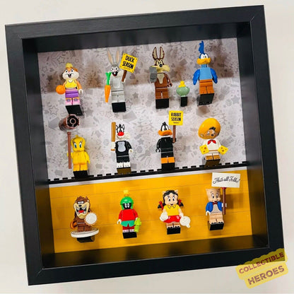 Display Frame case for Lego ® Looney Tunes minifigures 71030 27cm