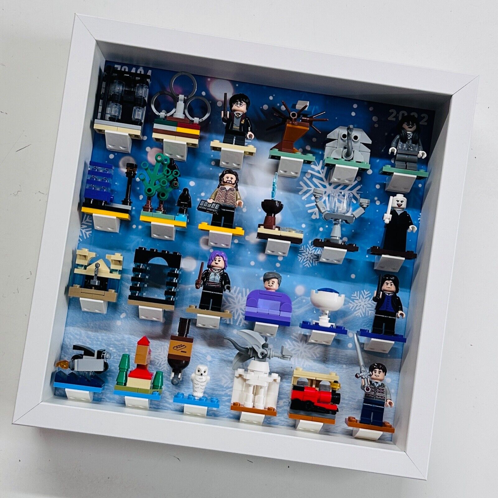 Display Frame for Lego ® Harry Potter 76404 advent Calendar 2022