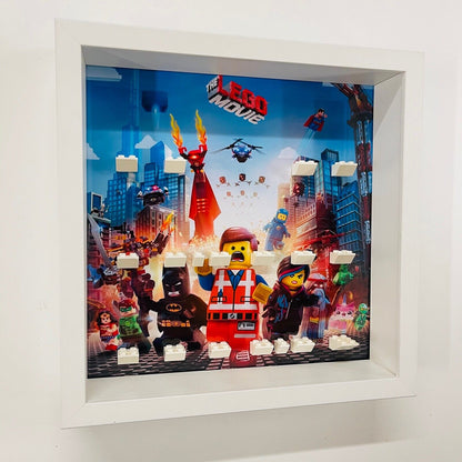 Display Frame for Lego ® Movie Series 1 minifigures 71004 figures 27cm