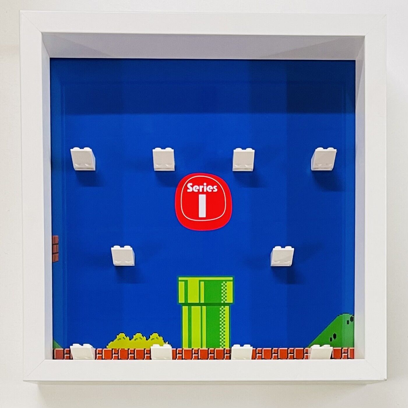 Display case Frame for Lego ® Super Mario Series 1 minifigures 27cm