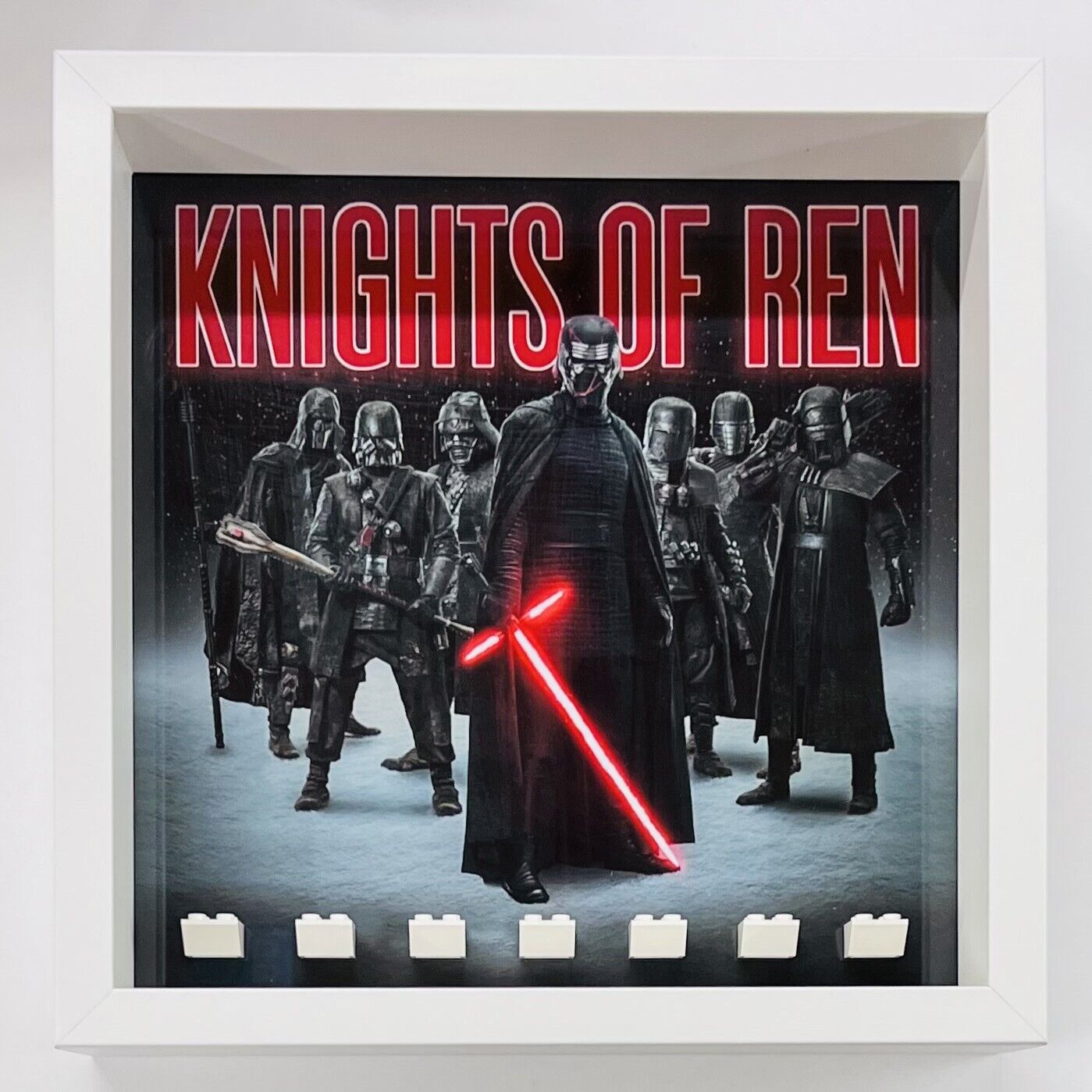 Display Frame for Lego ® Star Wars Knights of Ren minifigures figures 27cm