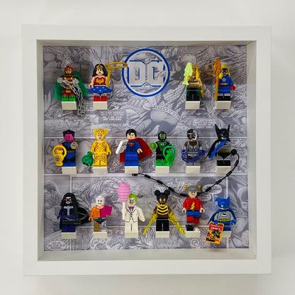 Display Frame case for Lego ® DC Comics Series minifigures 71026 27cm