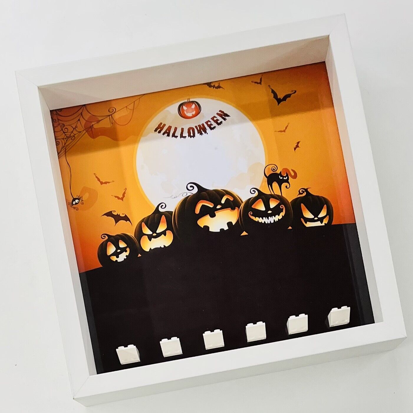 Display Frame for Lego ® Halloween Monsters minifigures figures 27cm case