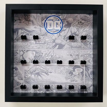 Display Frame case For Lego ® Dc Comic General Minifigures 27cm