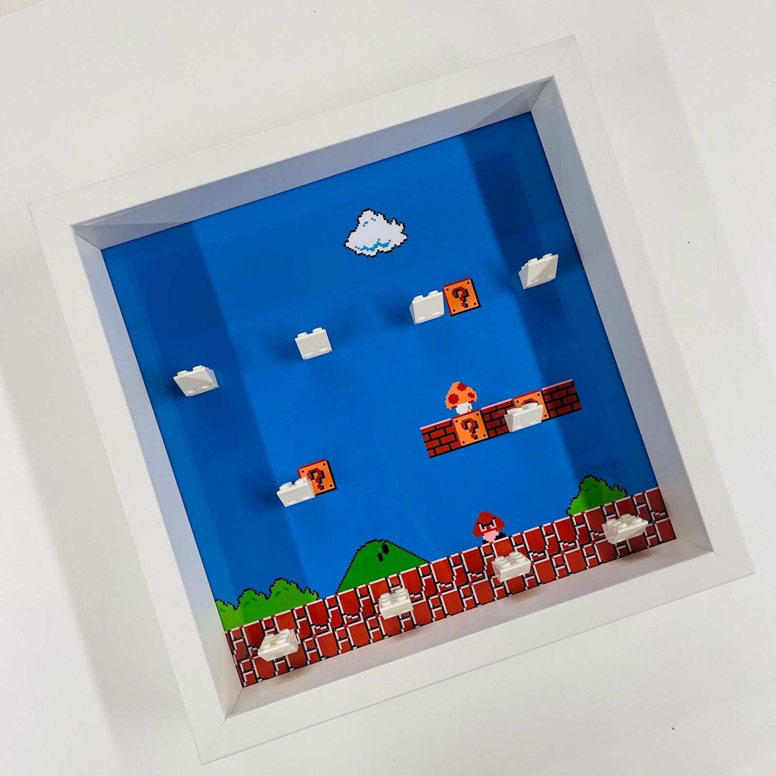 Display Frame Case for Lego ® Super Mario Series 2 minifigures 71386 27cm