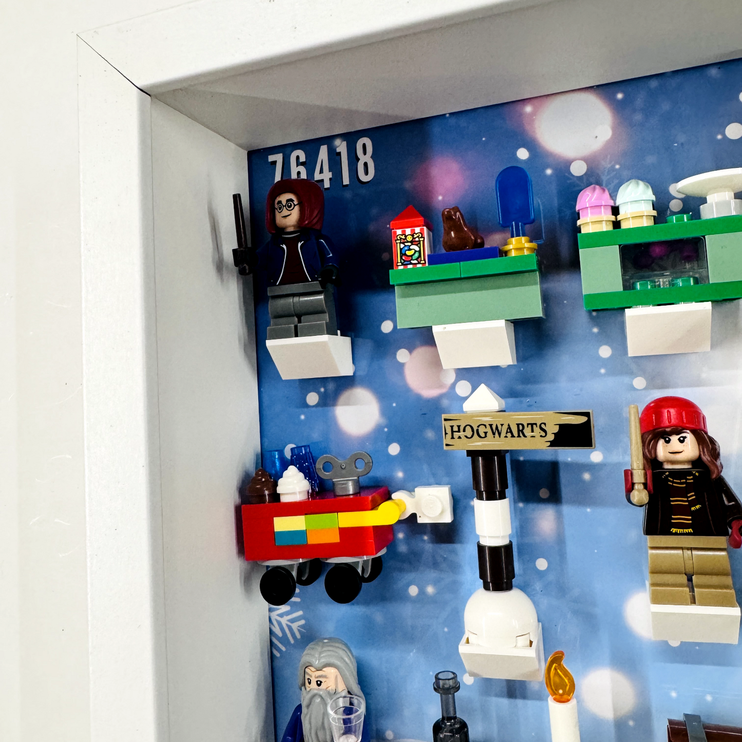 Display Frame for Lego ® Harry Potter 76418 advent Calendar 2023