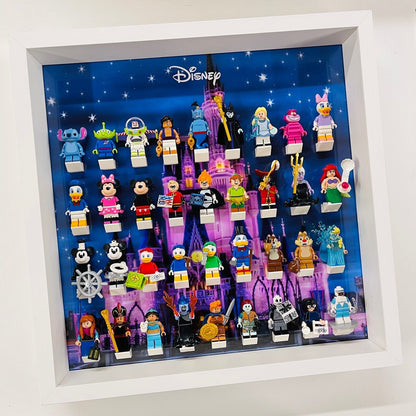 Large Display case Frame For Lego ® Disney  Series 1 & 2 Minifigures 37cm