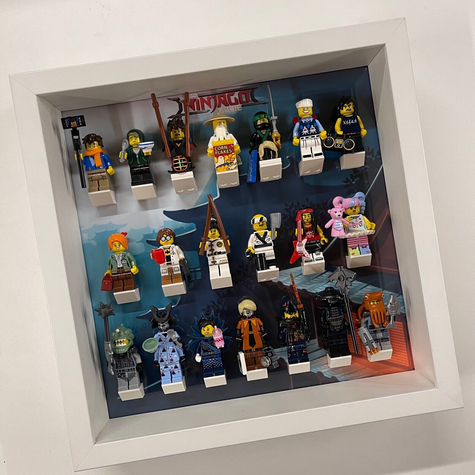 Display Frame for Lego ® Ninjago Movie 71019  figures 27cm