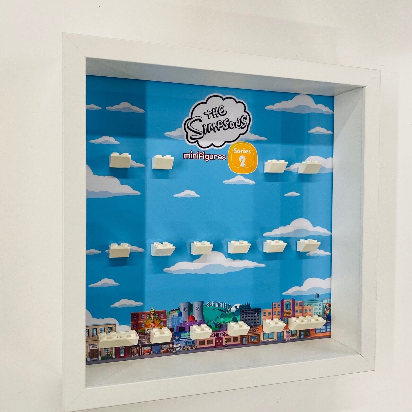 Display Frame for Lego ® The Simpsons Series 2 71009 minifigures figures 27cm