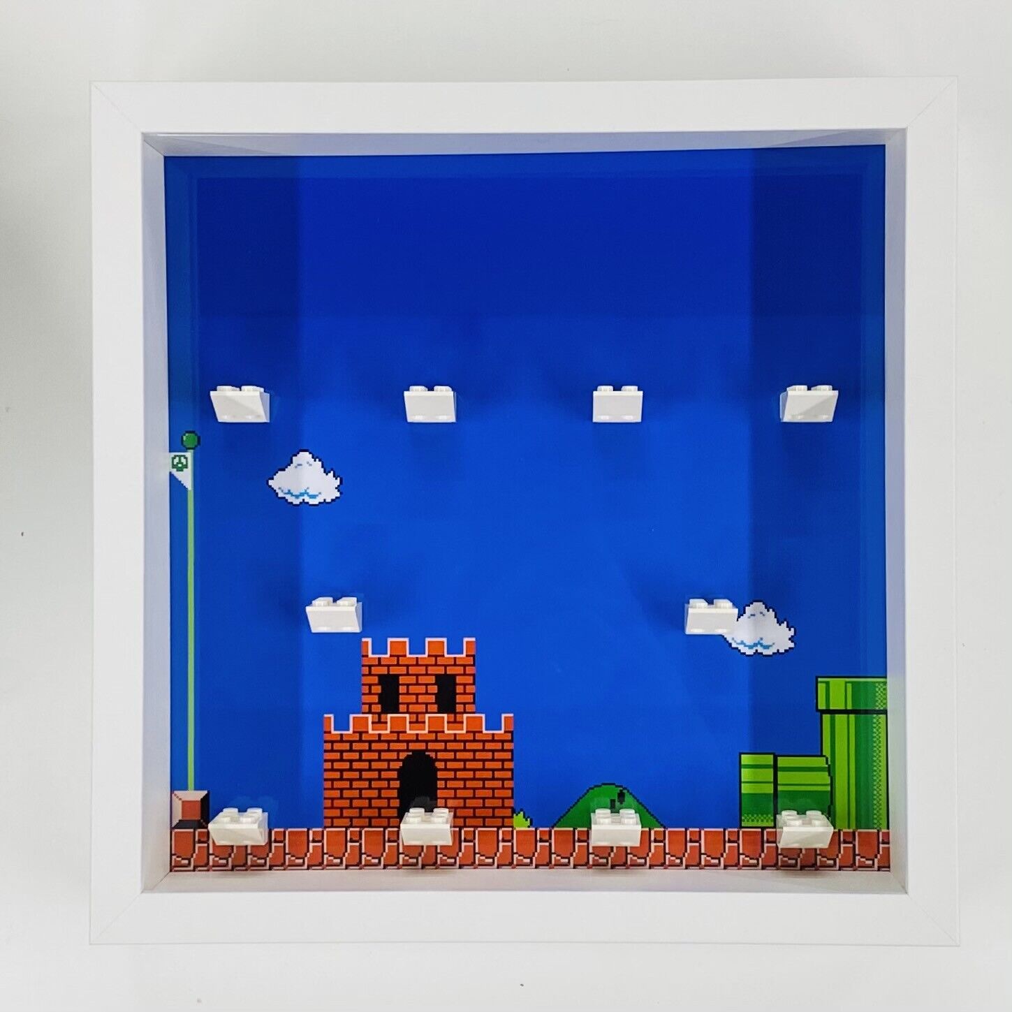 Display case Frame for Lego ® Super Mario Series 1 minifigures  27cm