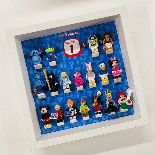 Display case Frame for Lego ® Disney Series 1 minifigures 71012 figures 27cm