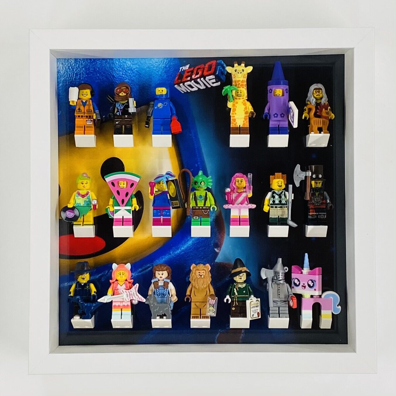 Display Frame for Lego ® Movie 2 minifigures 71023  figures 27cm