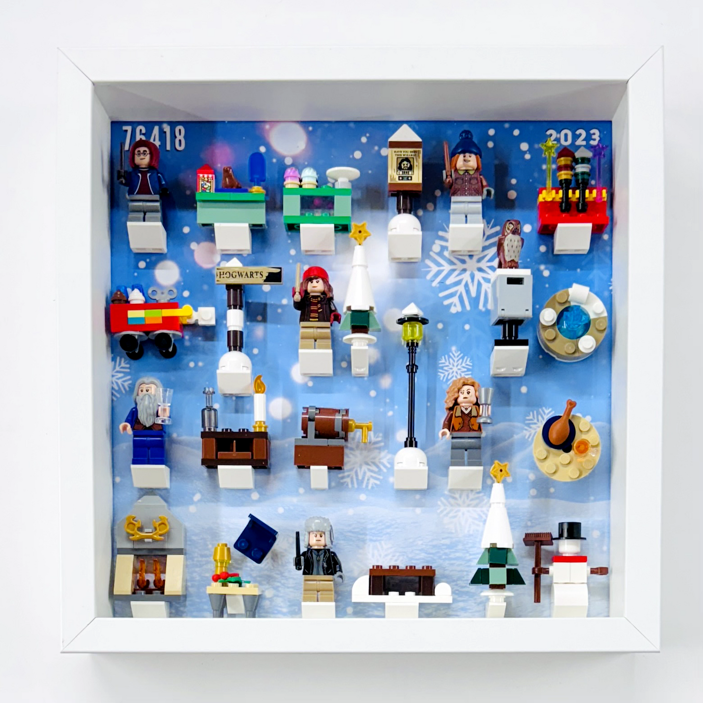 Display Frame for Lego ® Harry Potter 76418 advent Calendar 2023