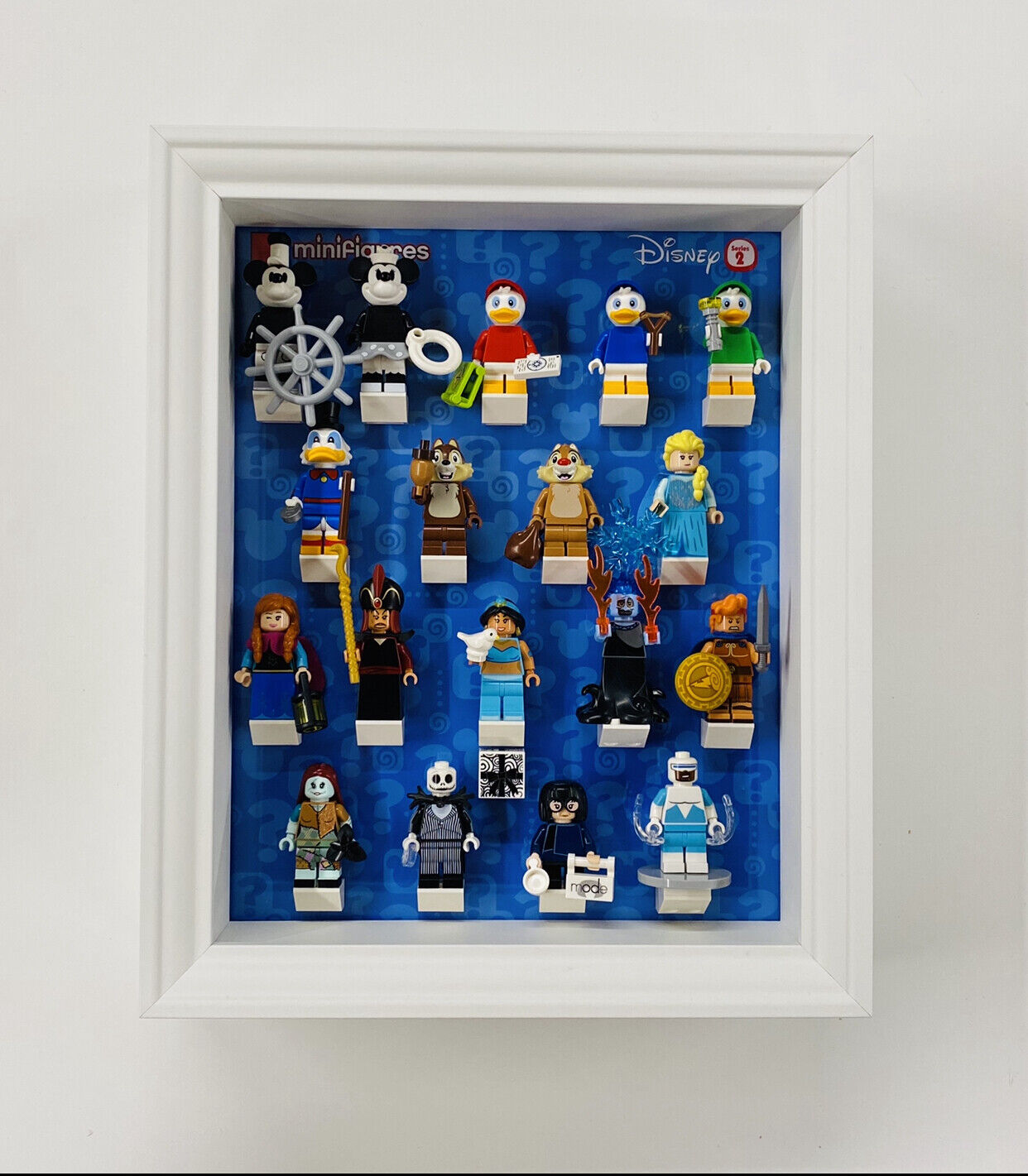 Display Frame for Lego ® Disney Series 2 71024 minifigures 28cm case