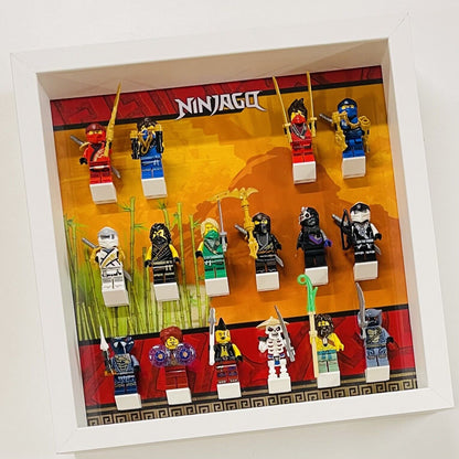 Display Frame for Lego ® Ninjago General minifigures figures 27cm