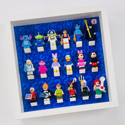 Display Frame for Lego ® Disney Series 1 minifigures 71012 figures 27cm