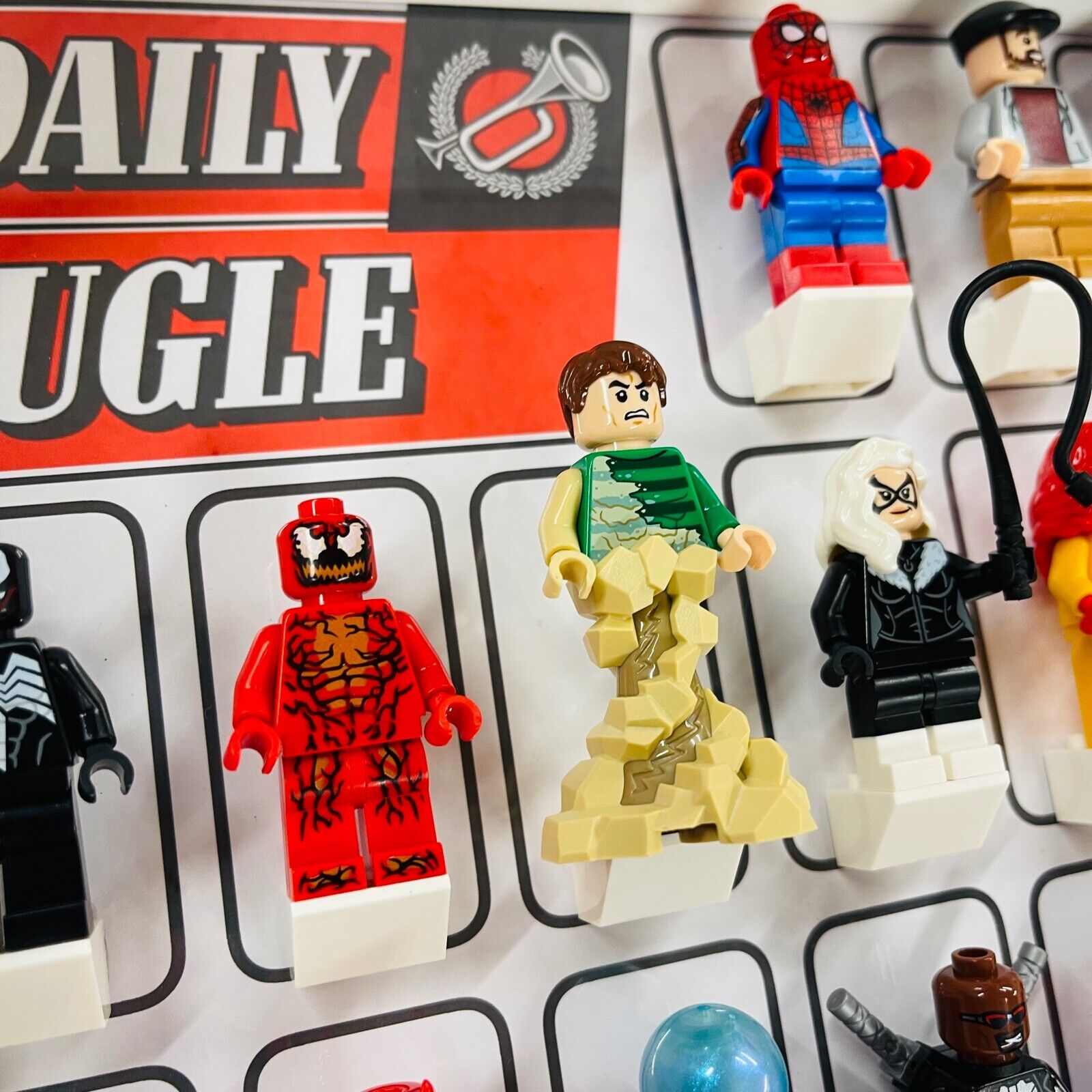 Display Frame for Lego Spiderman Daily Bugle minifigures 76178  27cm case