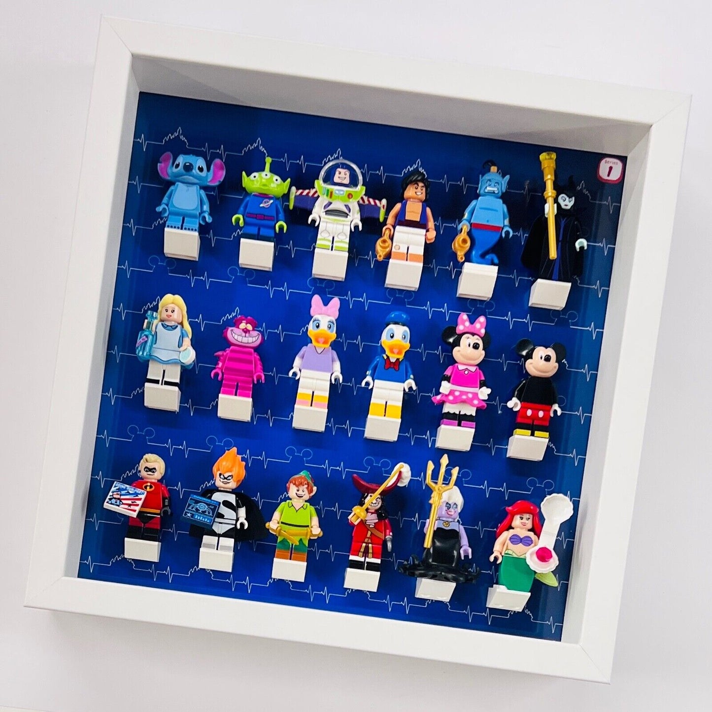 Display Frame case for Lego ® Disney Series 1 minifigures 71012 figures 27cm