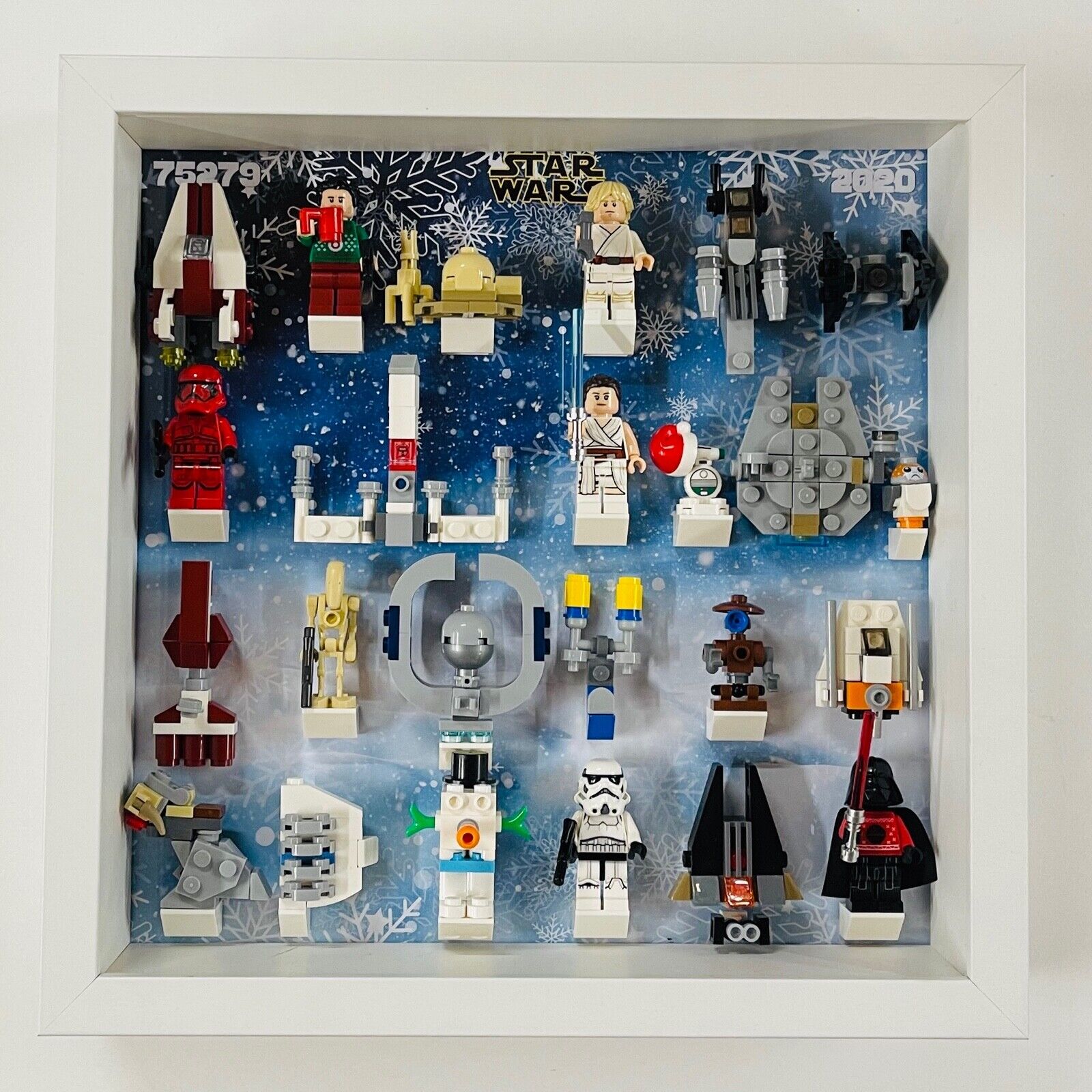 Display Frame case for Lego ® Star Wars Advent Calendar 2020 75279 27cm