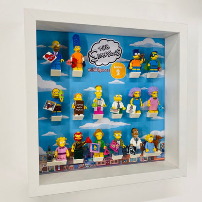 Display Frame for Lego ® The Simpsons Series 2 71009 minifigures figures 27cm