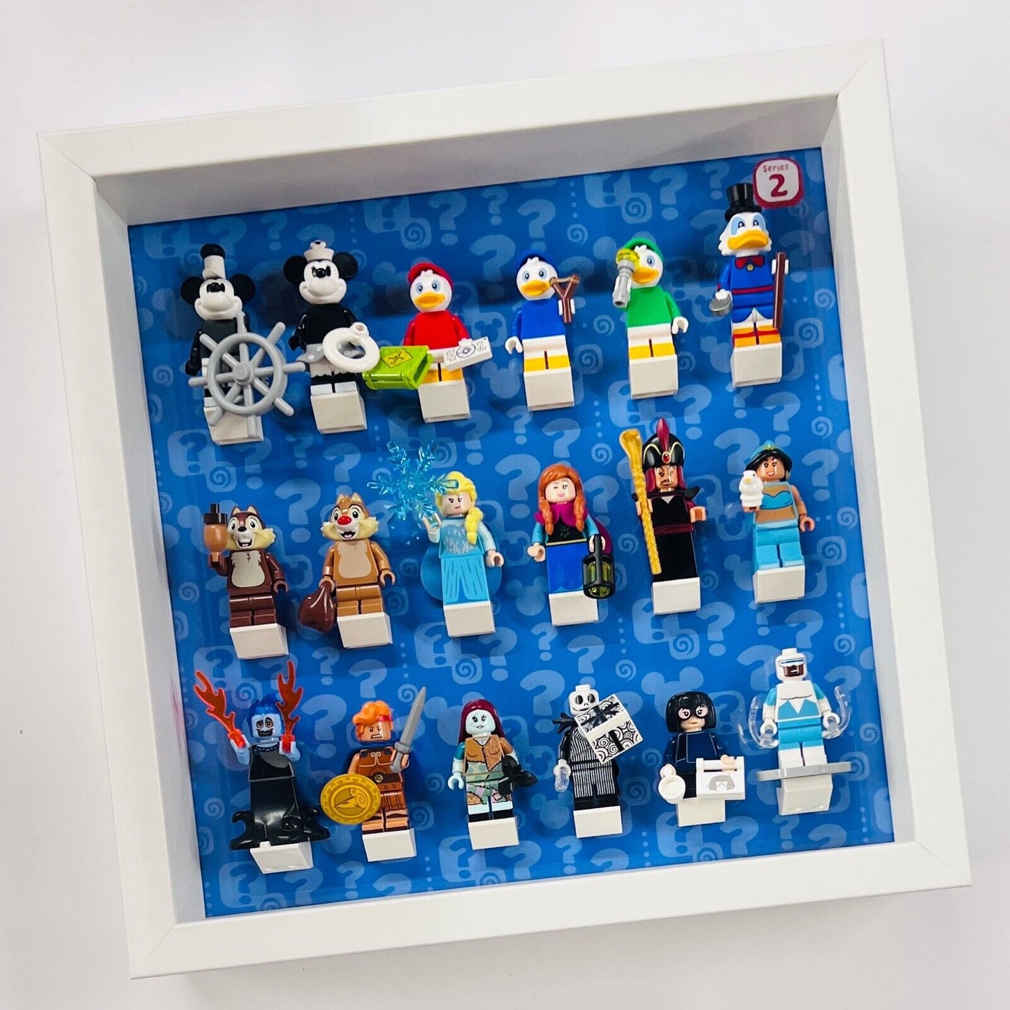 Display Frame For Lego ® Disney Series 2 Minifigures 71024 Figures 27cm