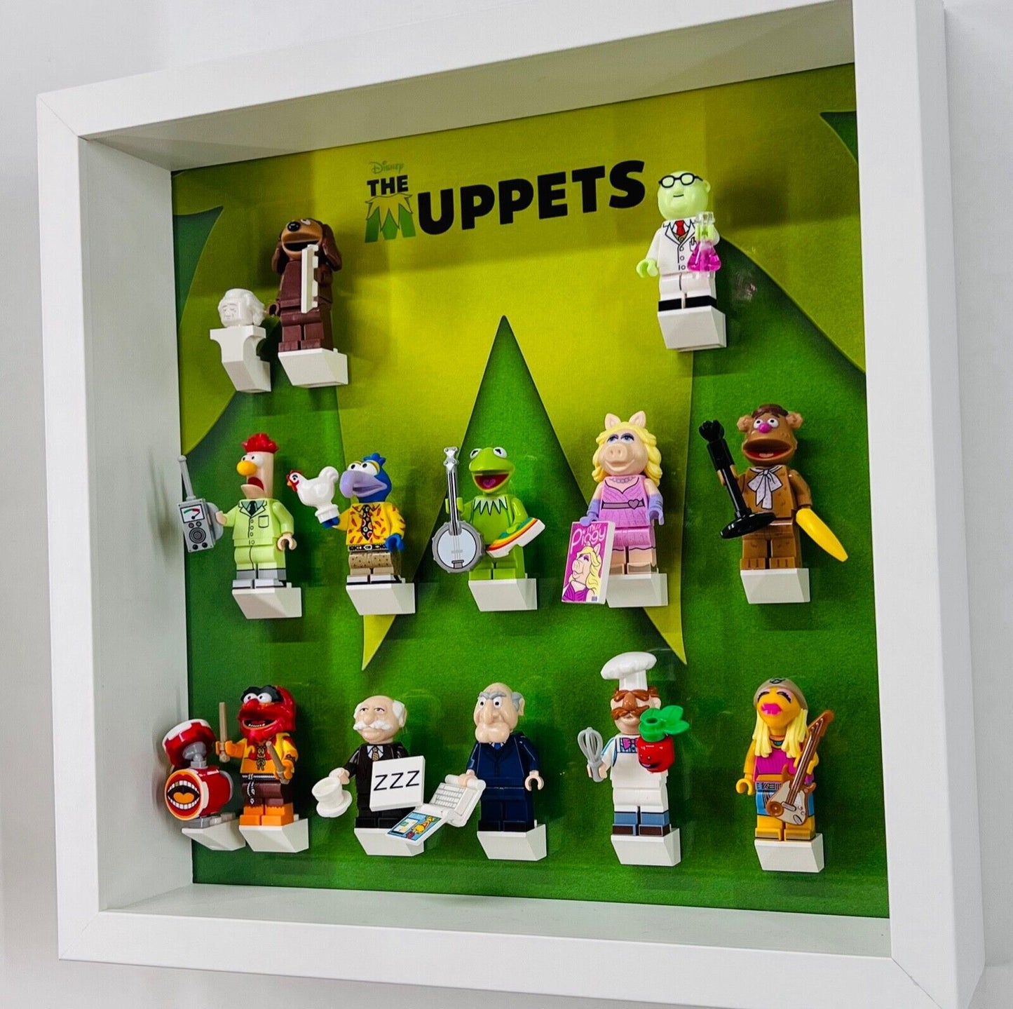 Display Frame case for Lego ® The Muppets 71033 minifigures 27cm