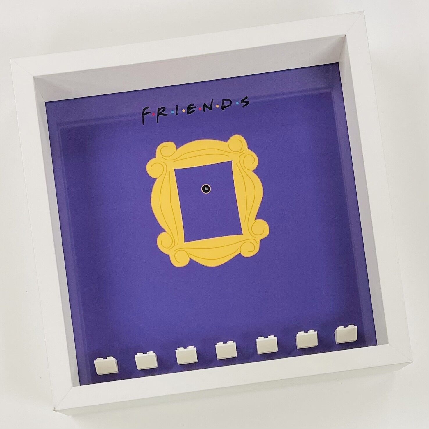 Display case Frame for Lego ® Friends Apartment minifigures 10292 27cm