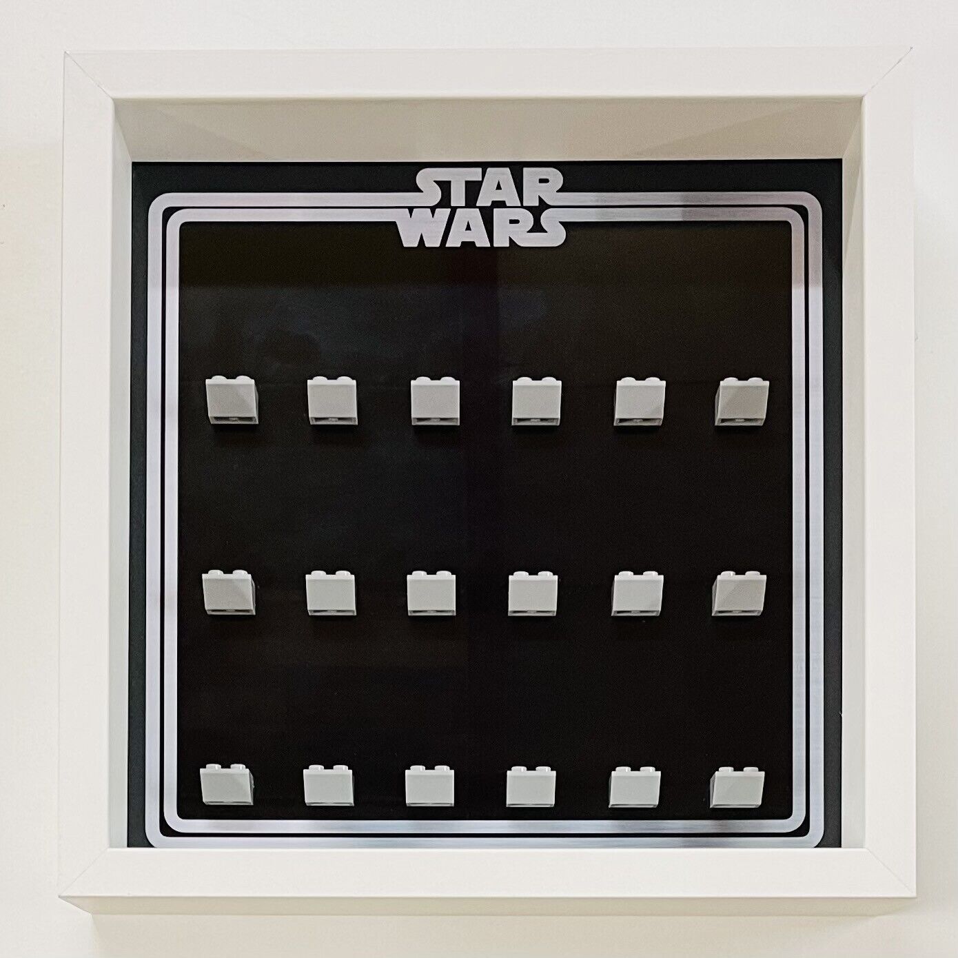 Display case Frame for Lego ® Star Wars general minifigures figures 27cm