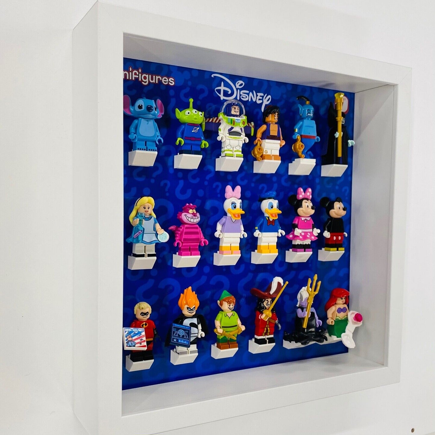 Display Frame for Lego ® Disney Series 1 minifigures 71012 figures 27cm