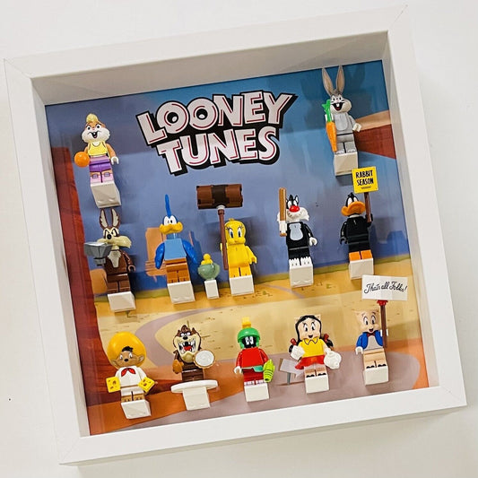 Display Frame case for Lego ® Looney Tunes minifigures 71030 27cm