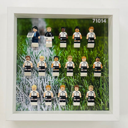 Display Frame for Lego ® German Football DFB Minifigures 71014 Figures 27cm case